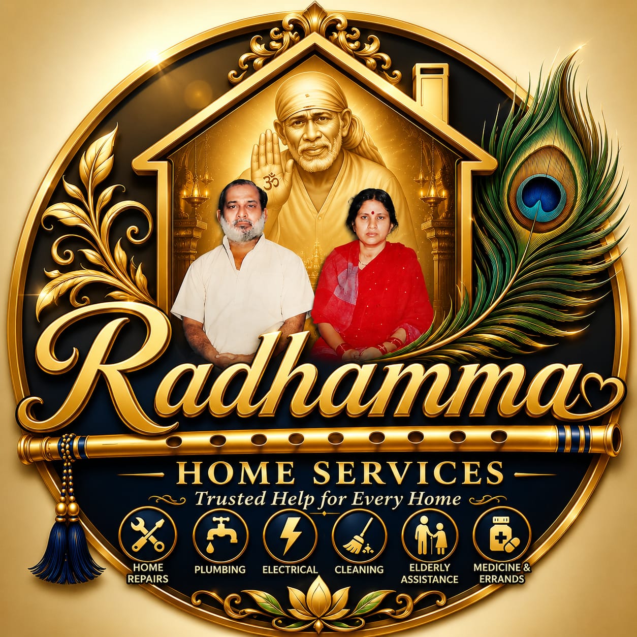 Radhamma Home Services Logo